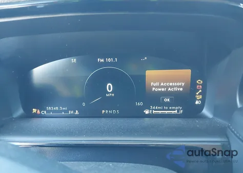 2022 Lincoln Nautilus Standard z USA, uszkodzony, nr VIN 2LMPJ8J99NBL19958